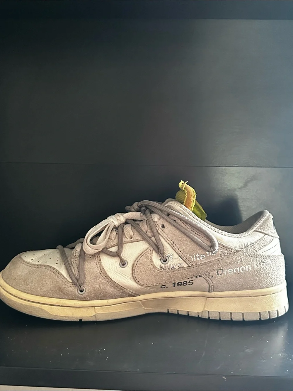 Nike Off-White x Dunk Low 'Lot 14 of 50' DJ0950-106 Size 11M Virgil Abloh Shoes